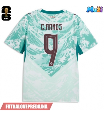 Lacne Muži Futbalové dres Portugalsko Goncalo Ramos #9 MS 2026 Krátky Rukáv - Preč